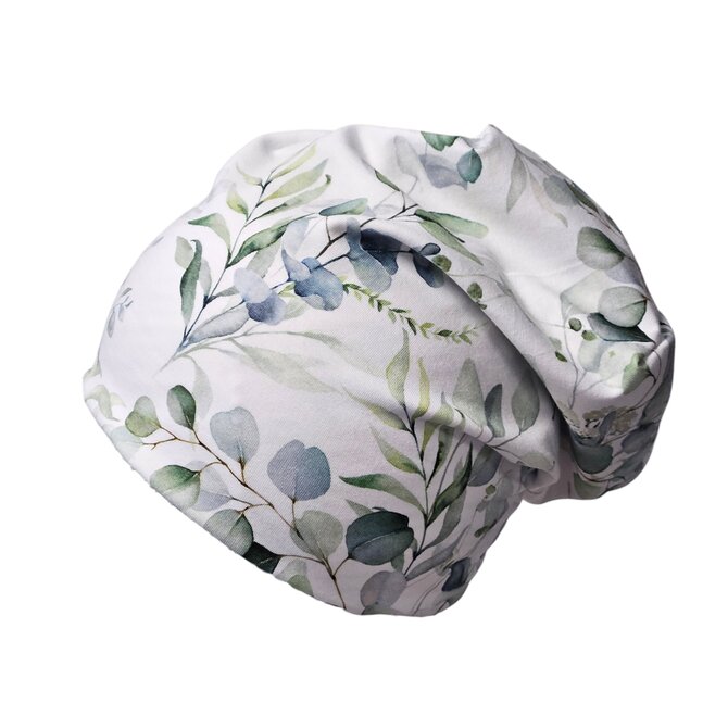 Ebbie Bavlněná čepice Beanie - EUKALYPTUS Velikost: 2-4 2-4