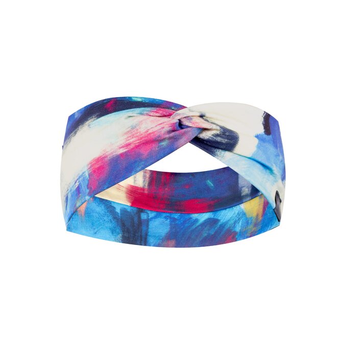 Ebbie Bavlněná čelenka - ABSTRAKT Velikost: M M, Hladký úplet