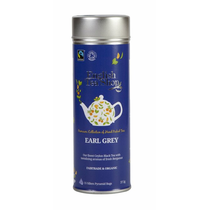English Tea Shop Earl Grey 37,5 g, 15 ks bio fairtrade ETS15