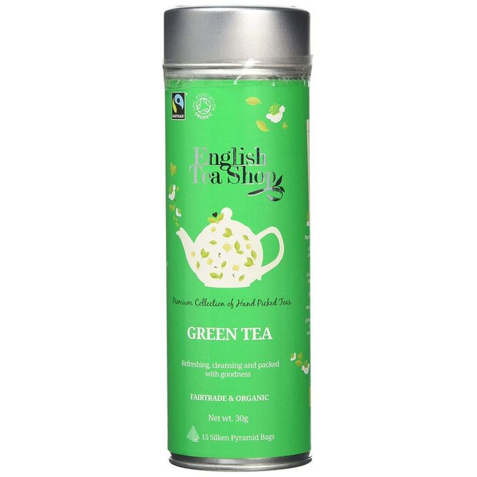 English Tea Shop Zelený čaj 30 g, 15 ks bio fairtrade ETS15