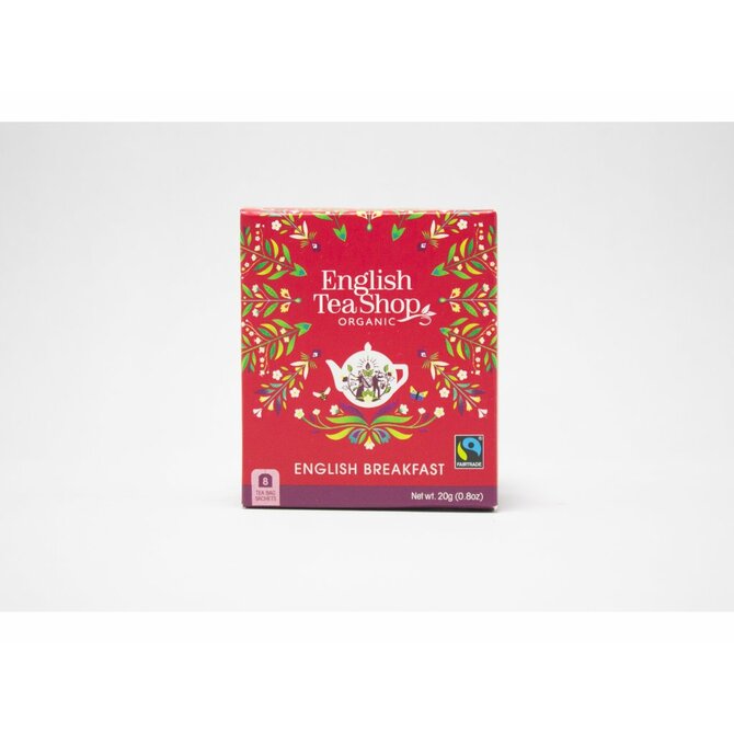 English Tea Shop English Breakfast 16 g, 8 ks, bio a fairtrade ETS8