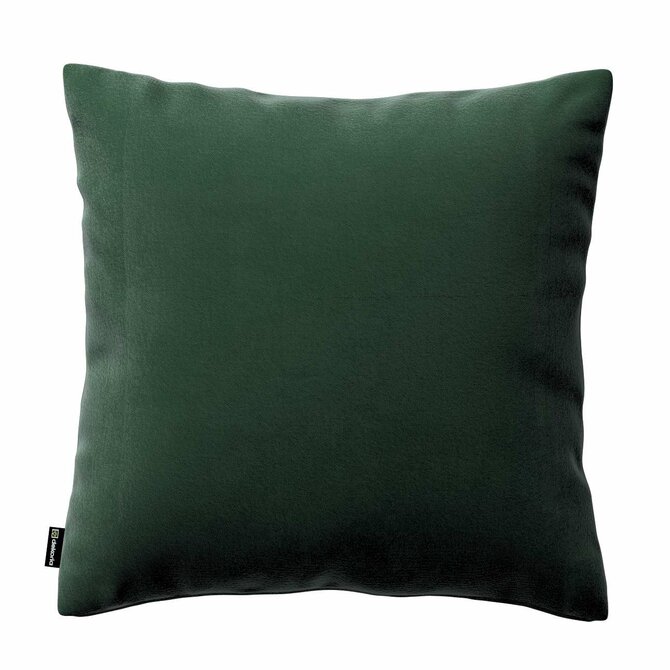 Dekoria Kinga - potah na polštář jednoduchý, lesní zelená, 60 × 60 cm, Crema, 180-63