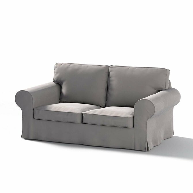Dekoria Potah na pohovku IKEA Ektorp 2-místná rozkládací  NOVÝ MODEL 2012, holubí šeď, Ektorp 2-m rozkl. od 2012, Velvet, 704-11