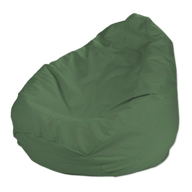 Dekoria Náhradní potah na sedací vak, lahvově zelená, pro sedací vak Ø50 x 85 cm, Loneta, 133-18