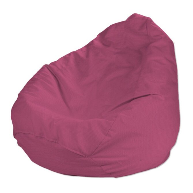 Dekoria Náhradní potah na sedací vak, růžová, pro sedací vak Ø50 x 85 cm, Loneta, 133-60