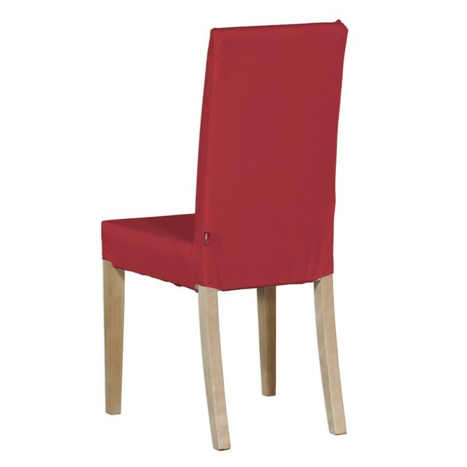 Dekoria Potah na židli IKEA  Harry, krátký, červená, židle Harry, Quadro, 136-19