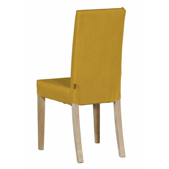 Dekoria Potah na židli IKEA  Harry, krátký, hořčicový šenil, židle Harry, Etna, 705-04
