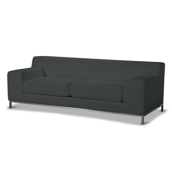 Dekoria Potah na pohovku IKEA  Kramfors 3-místná, grafitová, pohovka Kramfors 3-místná, Ingrid, 705-43