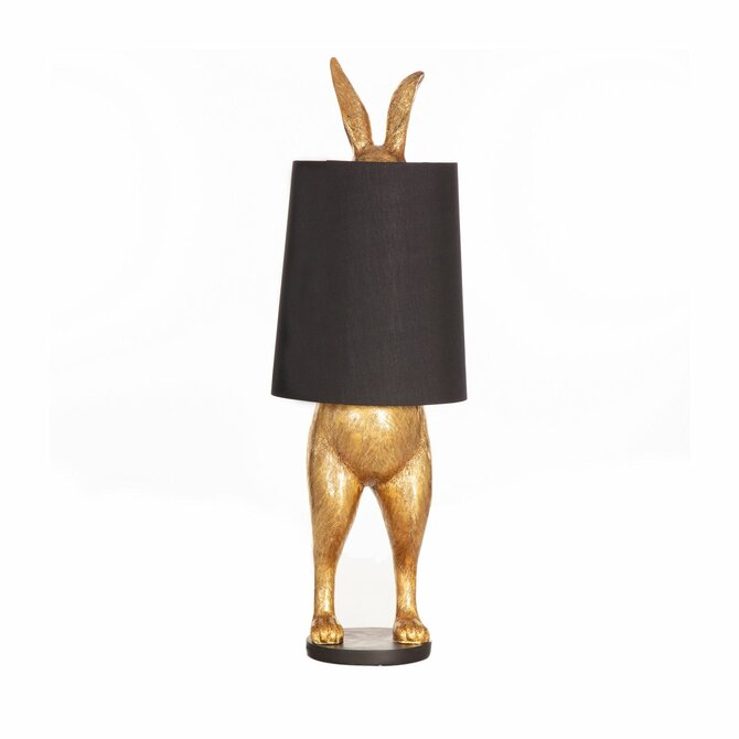 Dekoria Stojací lampa  Gold Rabbit výška 117cm, 40 x 40 x 117 cm