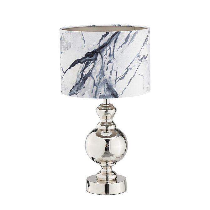 Dekoria Stolní lampa Marble Grey, 55,5 cm