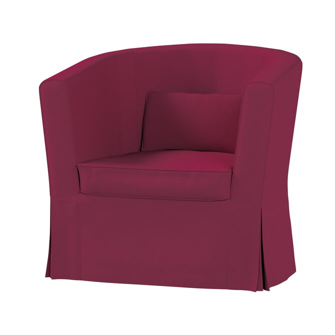 Dekoria Potah na křeslo IKEA Ektorp Tullsta, Plum švestková, křeslo Ektorp Tullsta, Cotton Panama, 702-32