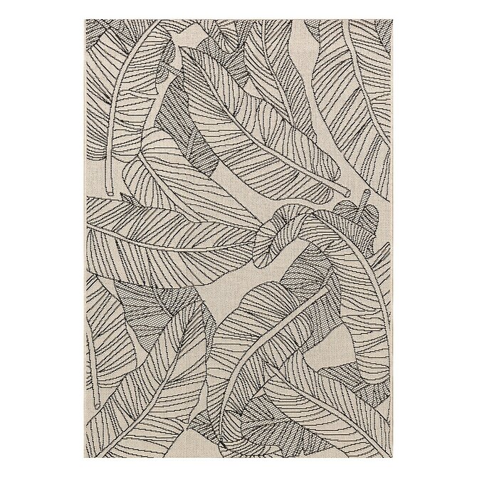 Dekoria Koberec Cottage wool/black 120x170cm, 120x170cm