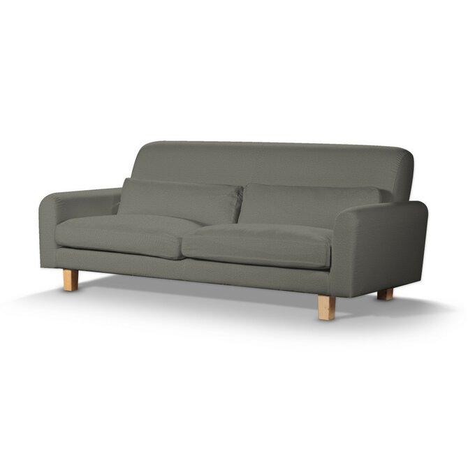 Dekoria Potah na pohovku IKEA Nikkala krátký, šedá, potah na pohovku Nikkala -krátký, Etna, 161-25