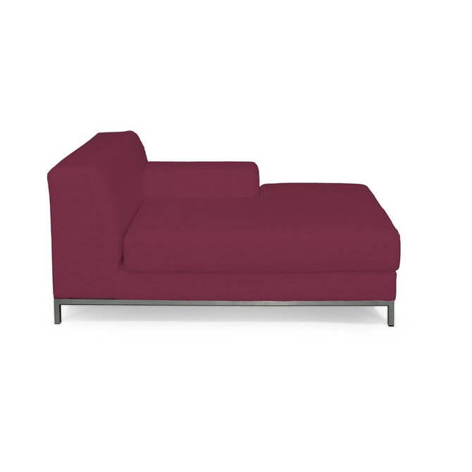 Dekoria Potah na šezlong Kramfors pravý, Plum švestková, šezlong Kramfors pravý, Cotton Panama, 702-32