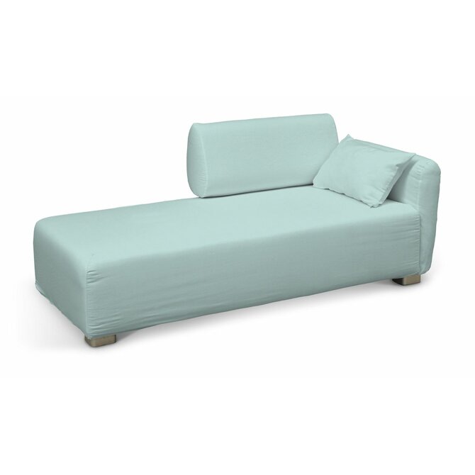 Dekoria Potah na lenošku Mysinge, pastelově blankytná , šezlong Mysinge, Cotton Panama, 702-10