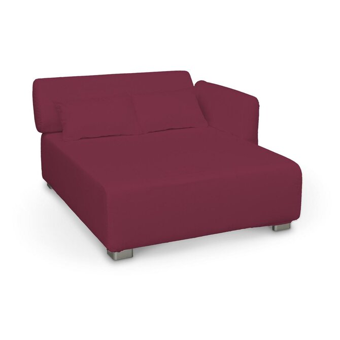 Dekoria Potah na pohovku Mysinge dlouhý, Plum švestková, pohovka Mysinge long, Cotton Panama, 702-32