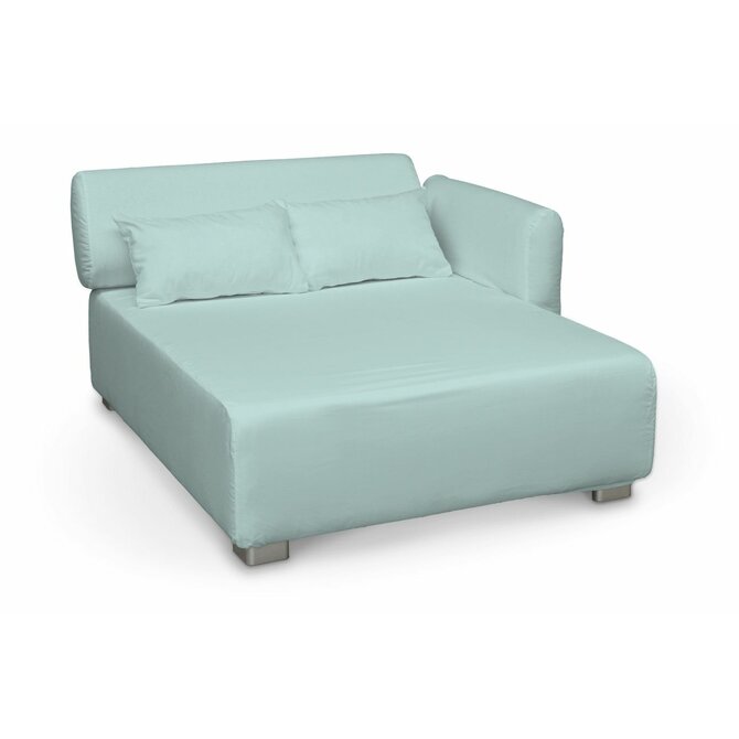 Dekoria Potah na pohovku Mysinge dlouhý, pastelově blankytná , pohovka Mysinge long, Cotton Panama, 702-10