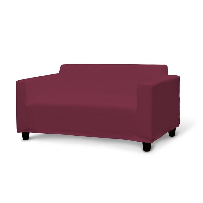 Dekoria Potah na pohovku Klobo, Plum švestková, sofa Klobo, Cotton Panama, 702-32