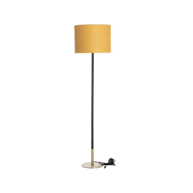 Dekoria Stojací lampa Hailey Yellow 163cm, 40 x 163 cm