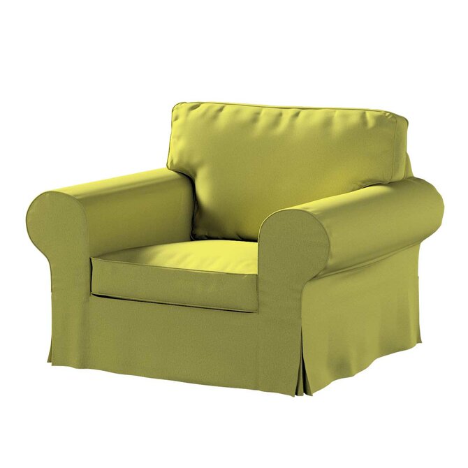 Dekoria Potah na křeslo IKEA Ektorp, zelená, křeslo Ektorp, Living Velvet, 704-78
