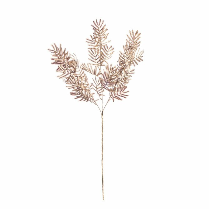 Dekoria Větev Mimosa 65cm gold, 15 x 10 x 65 cm