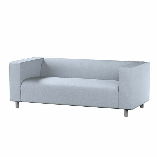 Dekoria Potah na pohovku IKEA  Klippan 2-místná, jemně blankytný melanž, pohovka Klippan 2-místná, Amsterdam, 704-46