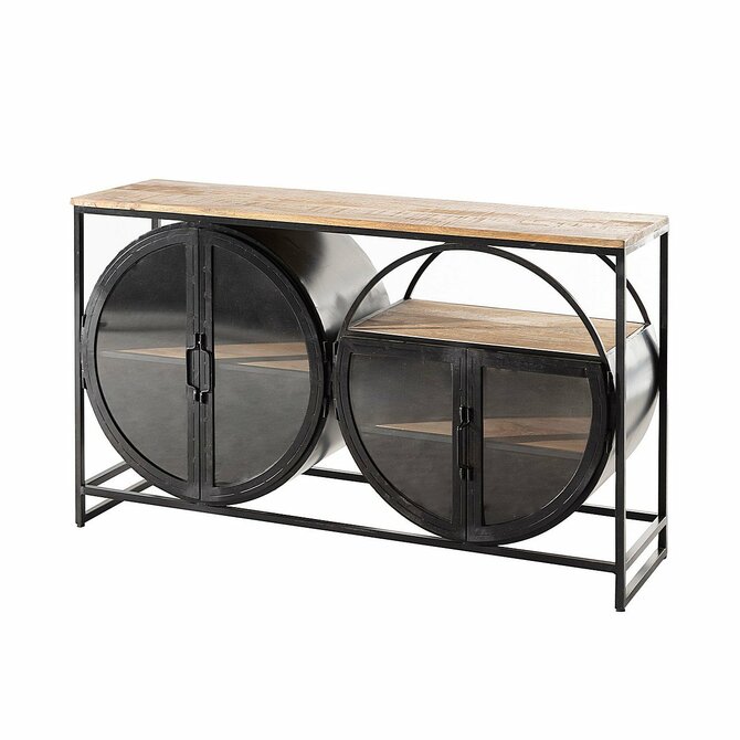Dekoria Komoda Loft, 145 x 44 x 85 cm