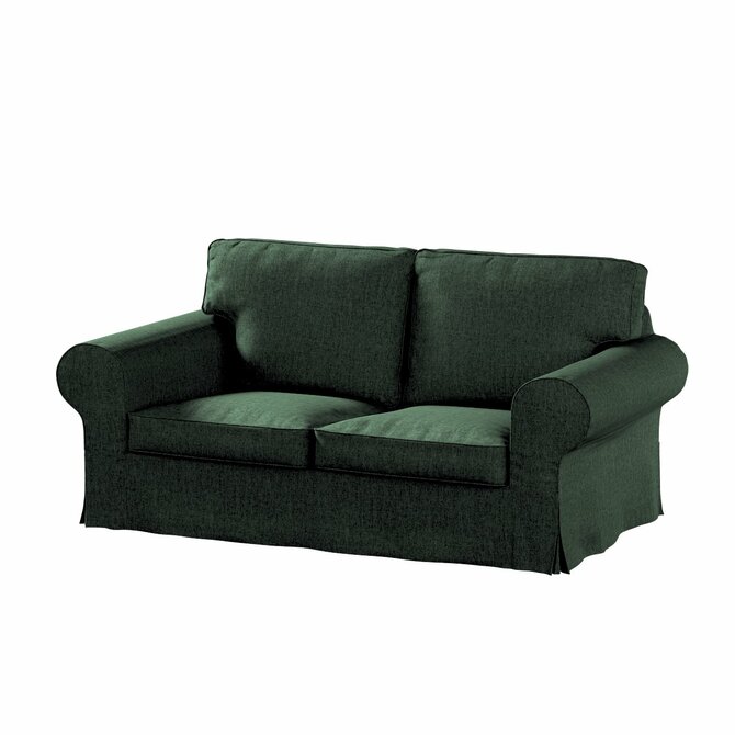 Dekoria Potah na pohovku IKEA Ektorp 2-místná rozkládací  NOVÝ MODEL 2012, lesní zelená, Ektorp 2-m rozkl. od 2012, City, 704-81