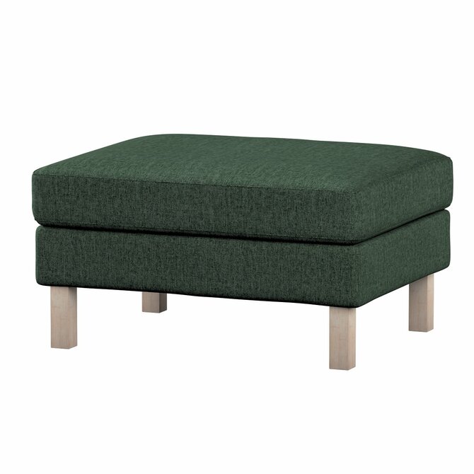Dekoria Potah na podnožku IKEA Karlstad, lesní zelená, potah na podnožku Karlstad, City, 704-81