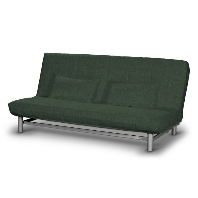 Dekoria Potah na pohovku IKEA  Beddinge krátký, lesní zelená, potah na pohovku + 2 polštáře, City, 704-81