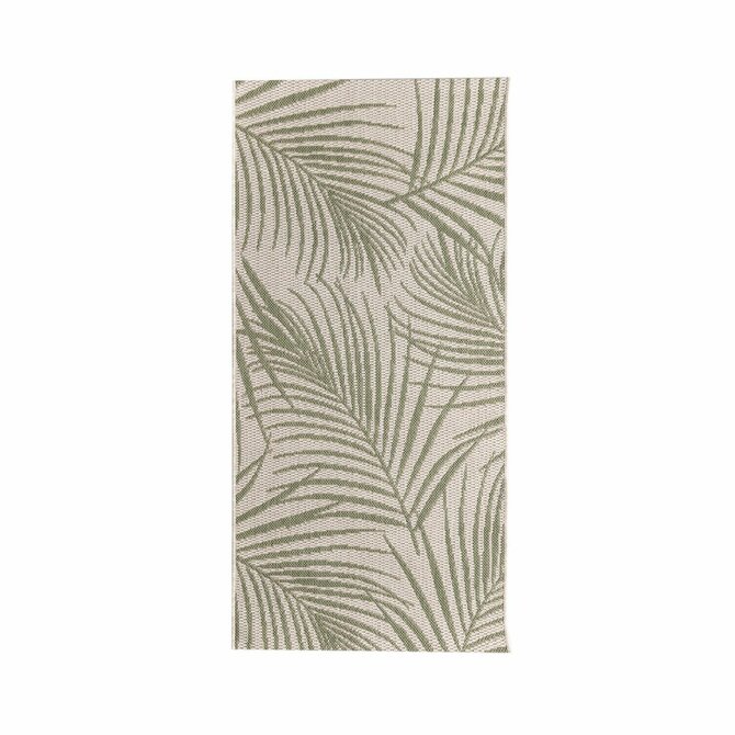 Dekoria TRENDY koberec  Cottage II wool/ jungle green 67x130cm, 67 x 130 cm