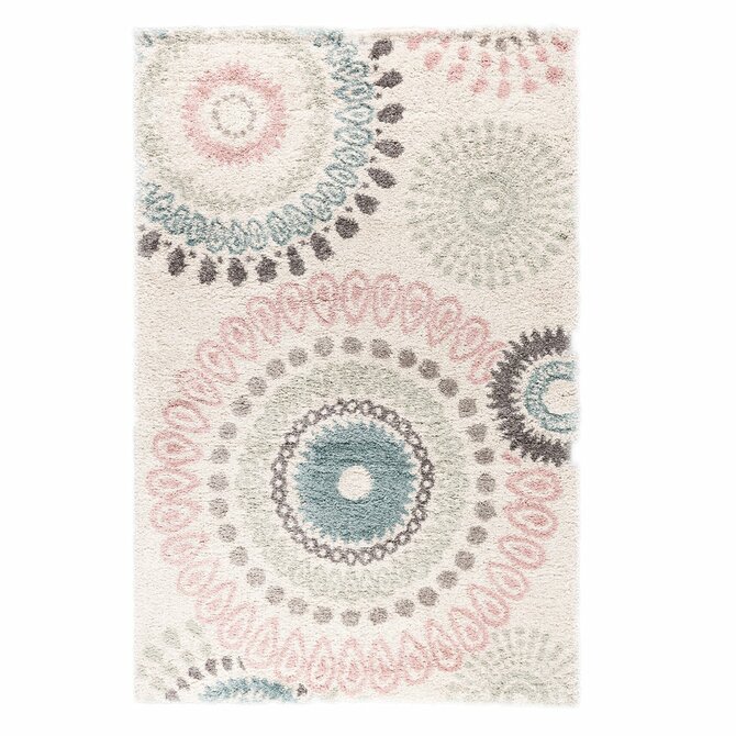 Dekoria Koberec Royal Mineral Green/ Cream 160X230cm, 160 x 230 cm
