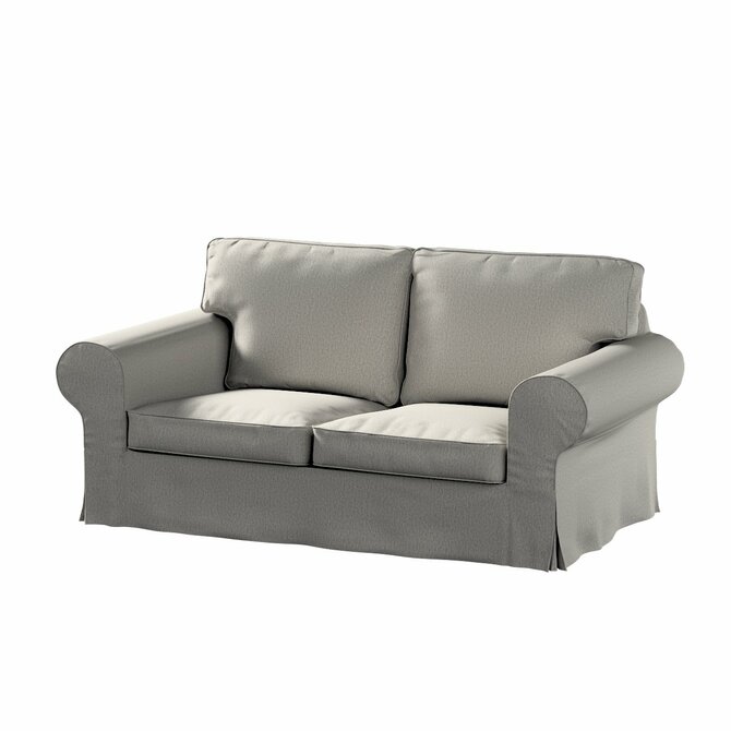 Dekoria Potah na pohovku IKEA Ektorp 2-místná rozkládací  NOVÝ MODEL 2012, chenille grise, Ektorp 2-m rozkl. od 2012, Living, 161-57