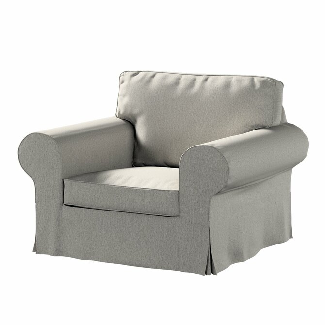 Dekoria Potah na křeslo IKEA Ektorp, chenille grise, křeslo Ektorp, Living, 161-57