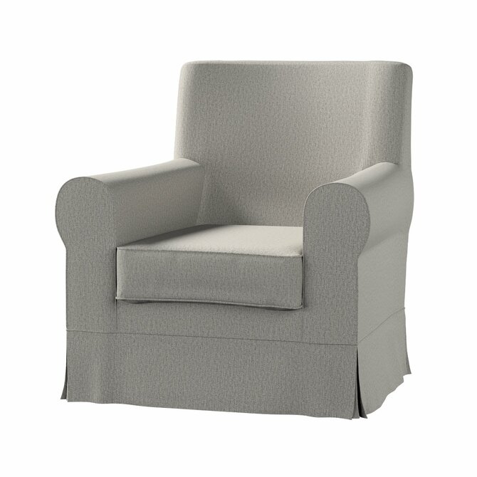 Dekoria Potah na křeslo IKEA Ektorp Jennylund, chenille grise, kØeslo Ektorp Jennylund, Living, 161-57
