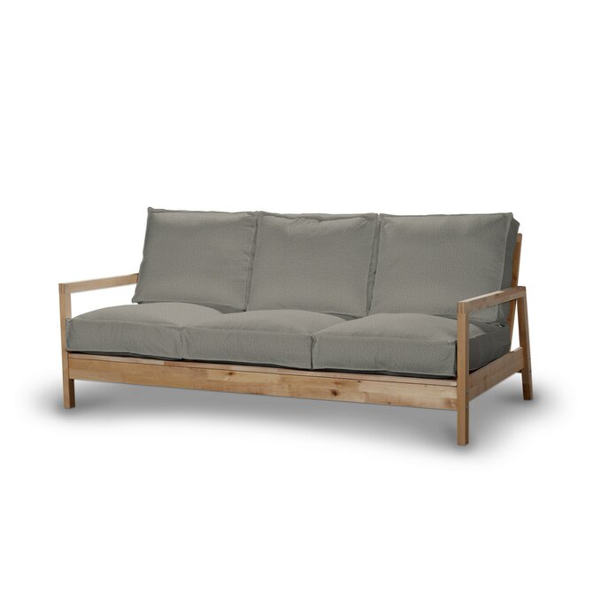 Dekoria Potah na pohovku IKEA  Lillberg 3-místná nerozkládací, chenille grise, pohovka Lillberg 3-místná, Living, 161-57