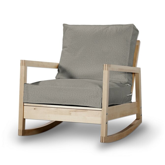 Dekoria Potah na křeslo IKEA Lillberg, chenille grise, kØeslo Lillberg, Living, 161-57