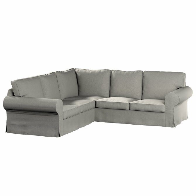 Dekoria Potah na pohovku IKEA  Ektorp rohová, chenille grise, pohovka Ektorp rohová, Living, 161-57