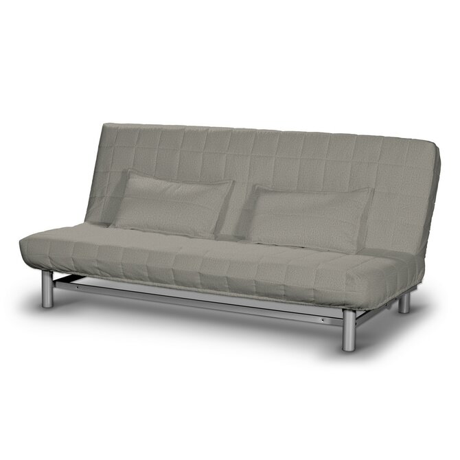 Dekoria Potah na pohovku IKEA  Beddinge krátký, chenille grise, potah na pohovku + 2 polštáře, Living, 161-57