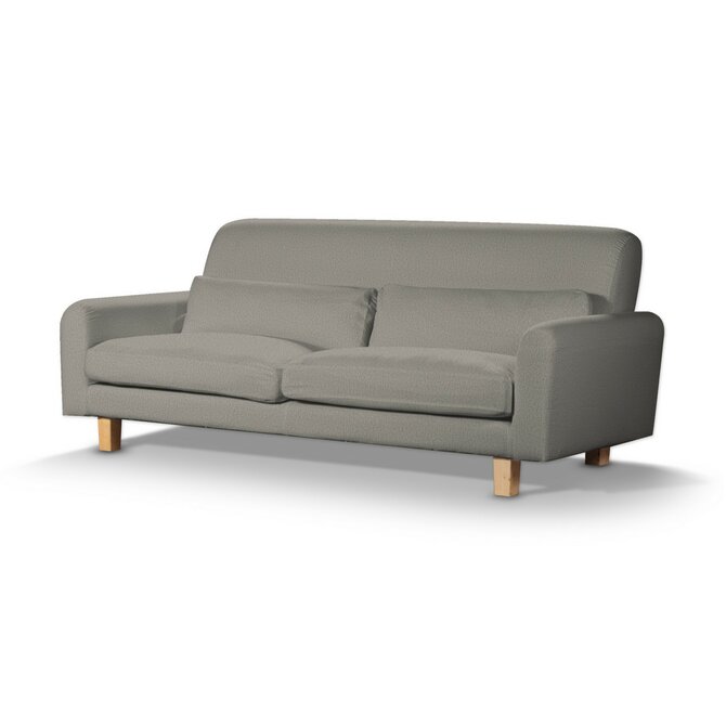 Dekoria Potah na pohovku IKEA Nikkala krátký, chenille grise, potah na pohovku Nikkala -krátký, Living, 161-57