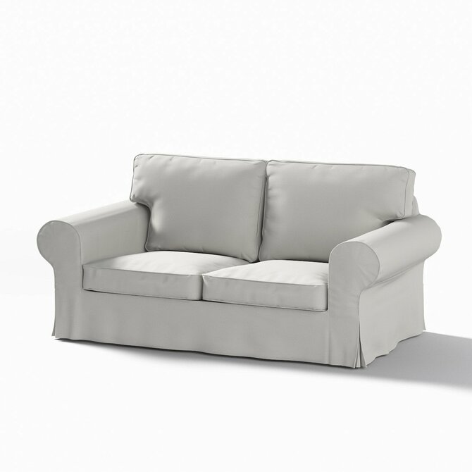 Dekoria Potah na pohovku IKEA  Ektorp 2-místná, nerozkládací, světlá holubí šeď, pohovka Ektorp 2-místná, Etna, 705-90