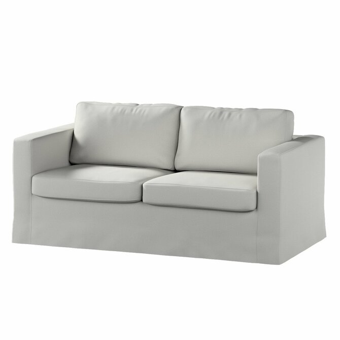Dekoria Potah na pohovku IKEA  Karlstad 2-místná , nerozkládací, dlouhý, světlá holubí šeď, pohovka Karlstad 2-místná, Etna, 705-90