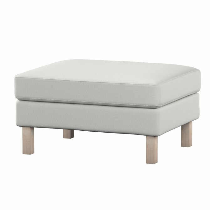 Dekoria Potah na podnožku IKEA Karlstad, světlá holubí šeď, potah na podnožku Karlstad, Etna, 705-90