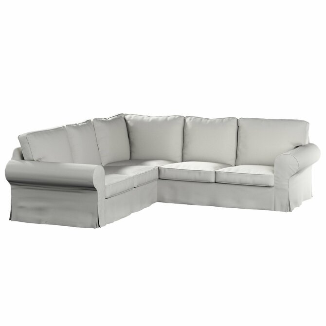 Dekoria Potah na pohovku IKEA  Ektorp rohová, světlá holubí šeď, pohovka Ektorp rohová, Etna, 705-90