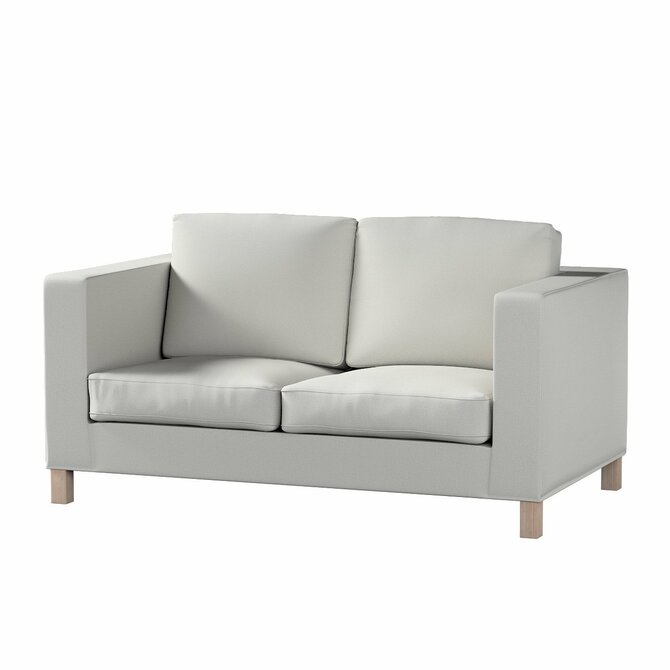 Dekoria Potah na pohovku IKEA  Karlanda 2-místná, krátký, světlá holubí šeď, pohovka Karlanda 2-místná, Etna, 705-90