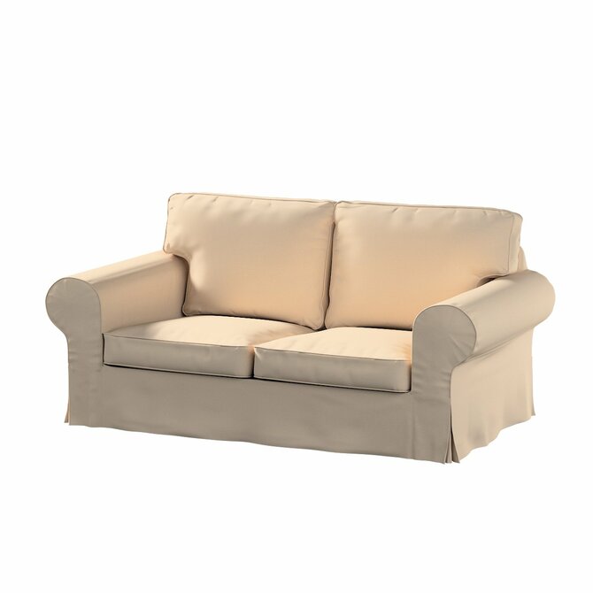 Dekoria Potah na pohovku IKEA Ektorp 2-místná rozkládací  NOVÝ MODEL 2012, béžová, Ektorp 2-m rozkl. od 2012, Living, 106-17