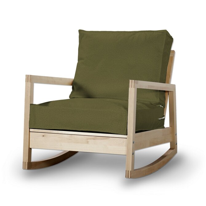 Dekoria Potah na křeslo IKEA Lillberg, olivová zelená, kØeslo Lillberg, Etna, 161-26