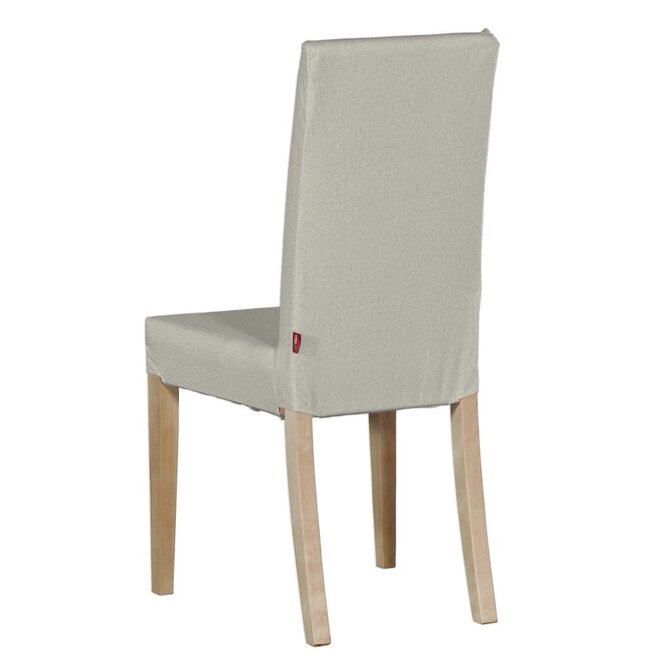 Dekoria Potah na židli IKEA  Harry, krátký, světle šedá směs, židle Harry, Loneta, 133-65