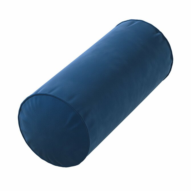 Dekoria Potah na válec IKEA Ektorp, tmavě modrá, válec Ektorp  průměr 15cm, délka 35cm, Velvet, 704-29