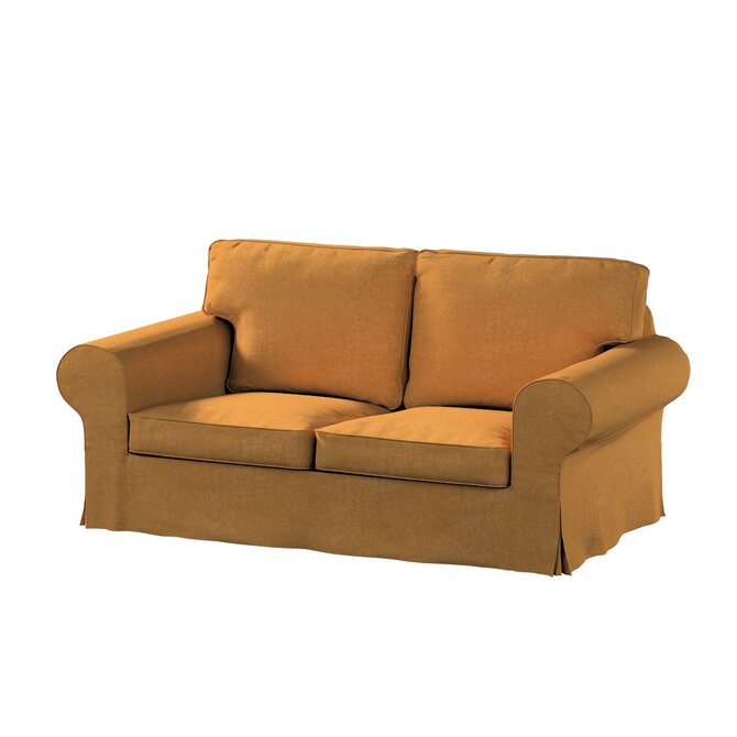 Dekoria Potah na pohovku IKEA Ektorp 2-místná rozkládací  NOVÝ MODEL 2012, med, Ektorp 2-m rozkl. od 2012, Chenille, 162-27